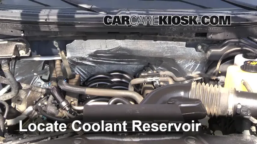 2012 Ford F-150 XLT 5.0L V8 FlexFuel Crew Cab Pickup Coolant (Antifreeze)
